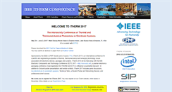 Desktop Screenshot of ieee-itherm.org